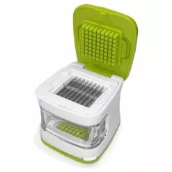 RSVP Green Garlic Cube Garlic Press