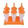 Tovolo Orange Rocket Ice Pop Molds, Set Of 6