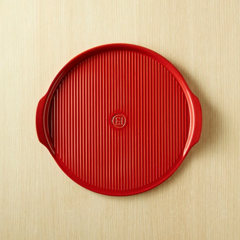 Emile Henry Large Pizza Stone, Burgundy - Image 2