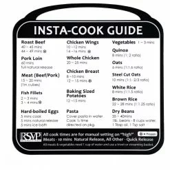 RSVP International Removable Insta Cook Label