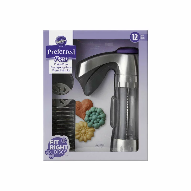 Wilton Industries Wilton 2104-2629 Preferred Press Cookie Press W/ 12-Cookie Metal Discs - Image 3