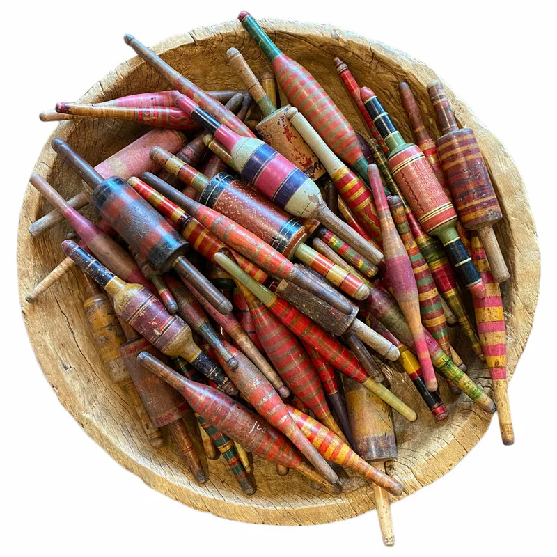 MIX Consigned Indian Painted Rolling Pin