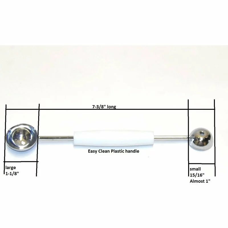 Smart Cook Classic 2 Sided Fruit Melon Butter Baller - Image 3
