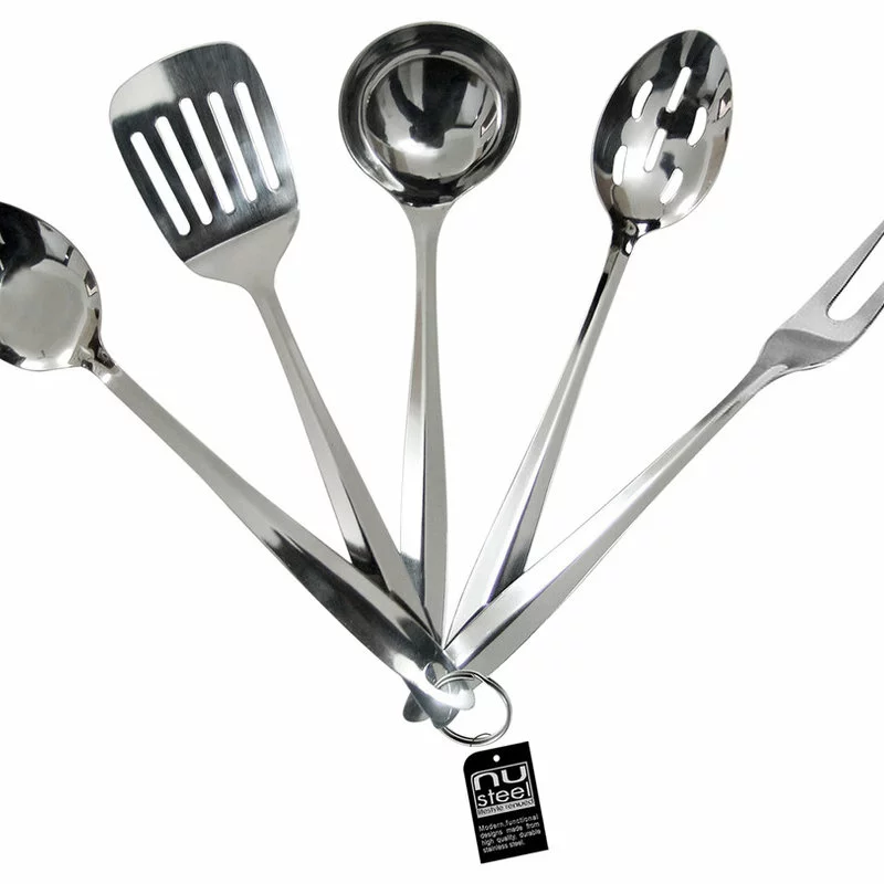 TATARA Nu Steel Runge Stainless Steel Tools, Set Of 5 - Image 2