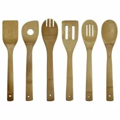 Oceanstar 6 Piece Bamboo Cooking Utensil Set
