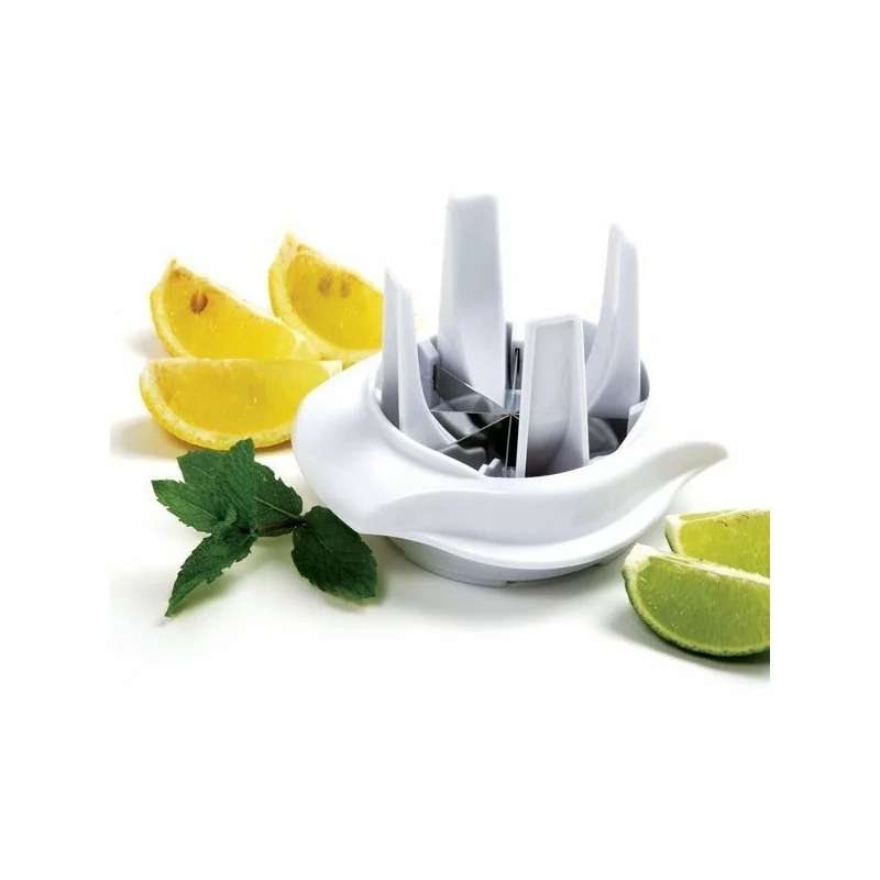 Norpro White Lemon And Lime Wedge Slicer - Image 2