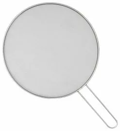 Harold Imports Stainless Frying Pan Splatter Guard, 13"