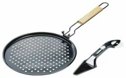 Grill Pro Non Stick Grill Pizza Pan, 12"