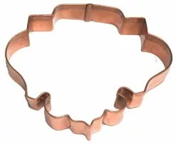Bailey Street Home Copper Wreath Shaped Cookie Cutters 5.5 Inch Set Of 6 Made Of Copper In A