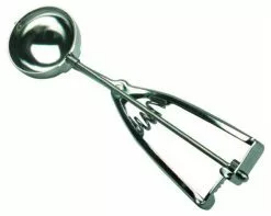 Piazza Stainless Steel Ice Cream Scoop, 0.13-L