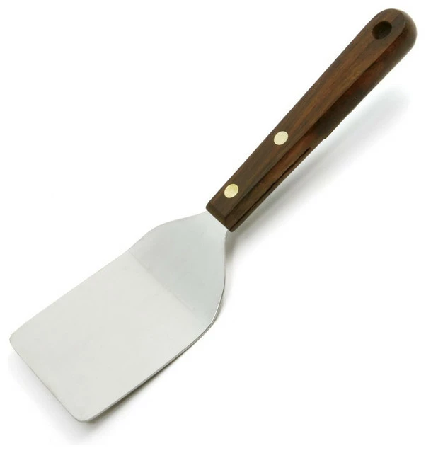 Norpro Stainless Steel 7.5 Inch Spatula With Wooden Handle