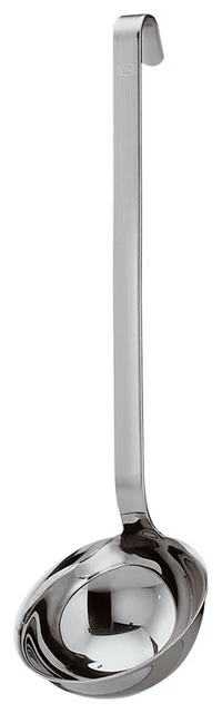 ROSLE USA Rosle 18/10 Stainless Steel 3.5 Inch Hook Ladle With Pouring Rim