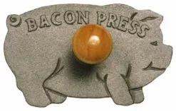 Norpro Cast Iron Pig Bacon Crisper Press