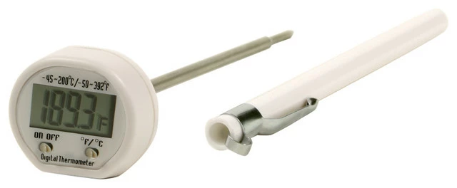 Norpro White Digital Meat Thermometer