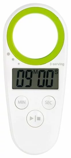 Mastrad White And Green Spaghetti Timer