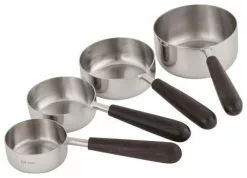 Elk Home 619687 Silversmith, 8" Measuring Cups (Set Of 4)