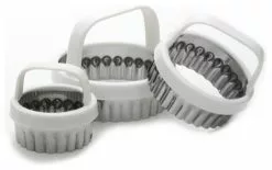 Norpro 3 Piece Scalloped Edge Biscuit And Cookie Cutter Set