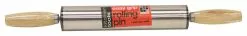 HDS TRADING CORP Home Basics Stainless Steel Heavy Weight Rolling Pin