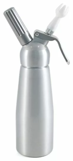 Orka Brushed Aluminum .5 Liter Gourmet Cream Whipper